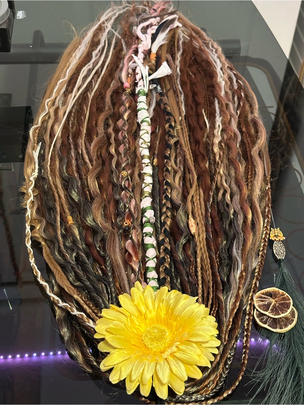 Full Viking Dreadlock Set - Picture 3 of 6